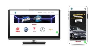 Loja online de carros pronta para usar