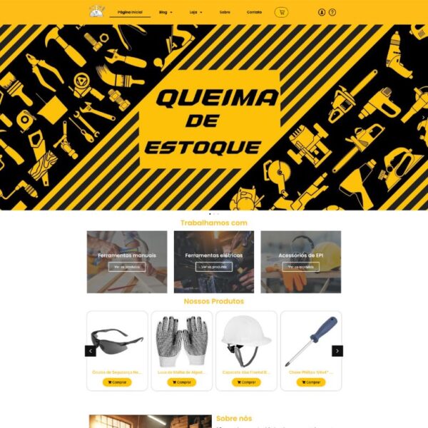 Template Catálogo de Produtos com Orçamento via WhatsApp para WooCommerce e Elementor